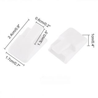 Soporte Plástico Blanco para Anillo